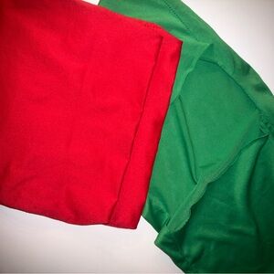 Red and Green Textbook Covers.